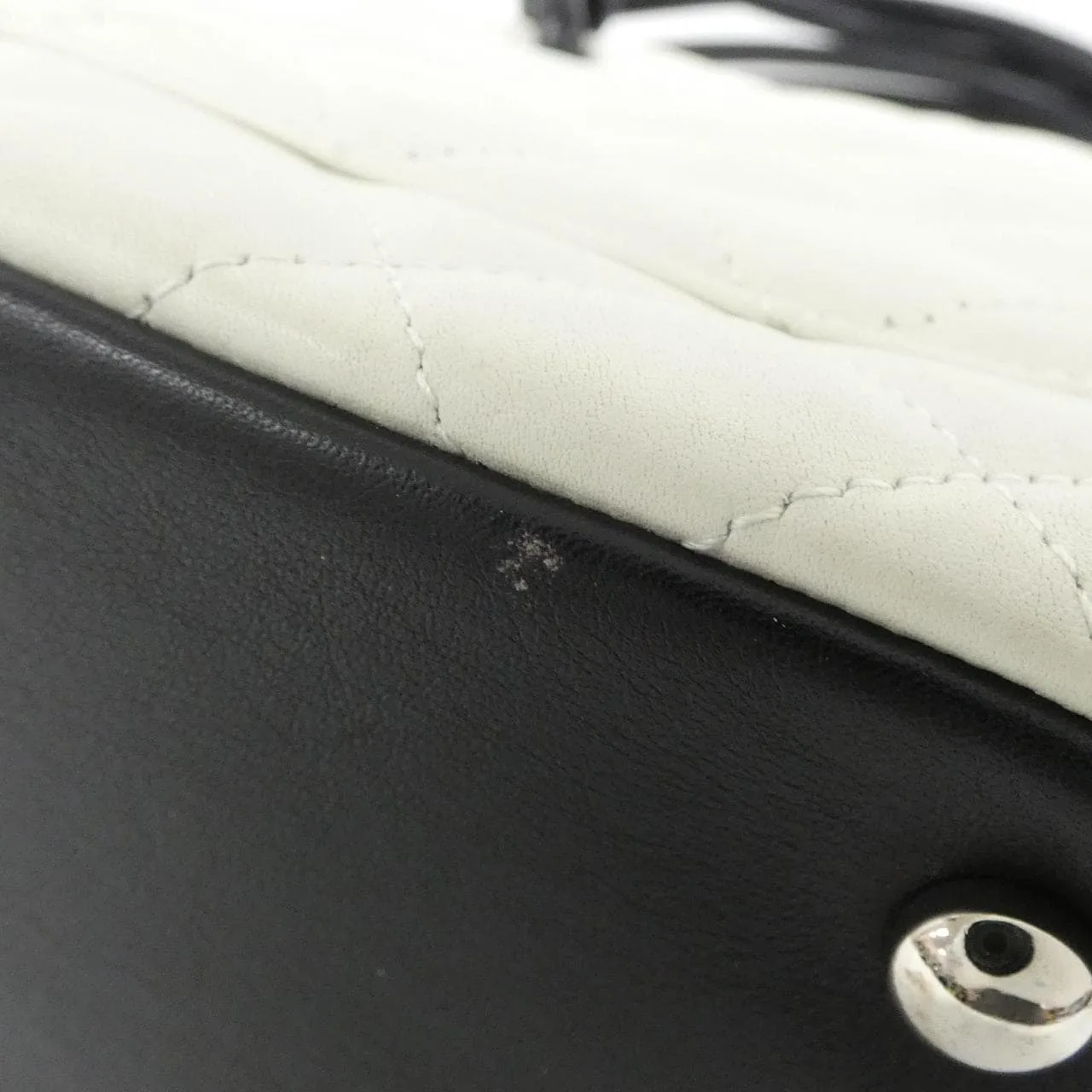 CHANEL Cambon 25166 Handbag Black Rank A - Thumbnail 3