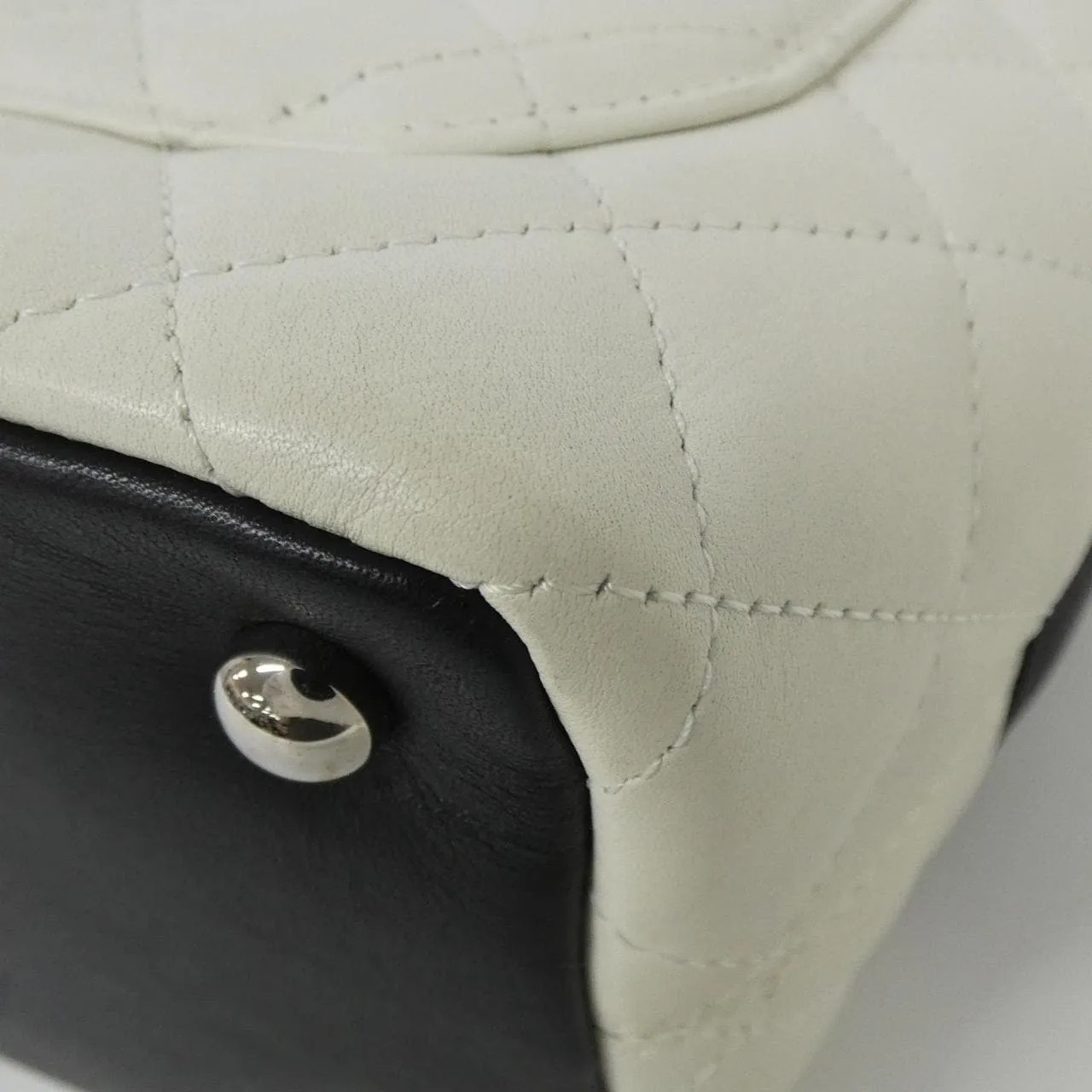 CHANEL Cambon 25166 Handbag Black Rank A - Thumbnail 4