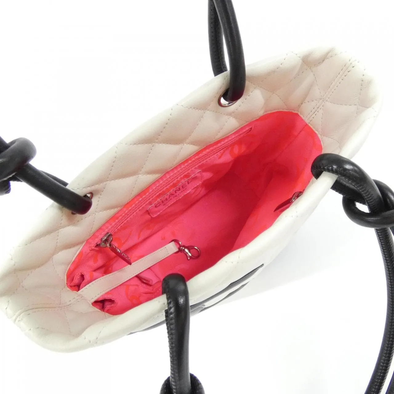 CHANEL Cambon 25166 Handbag Black Rank A - Thumbnail 8