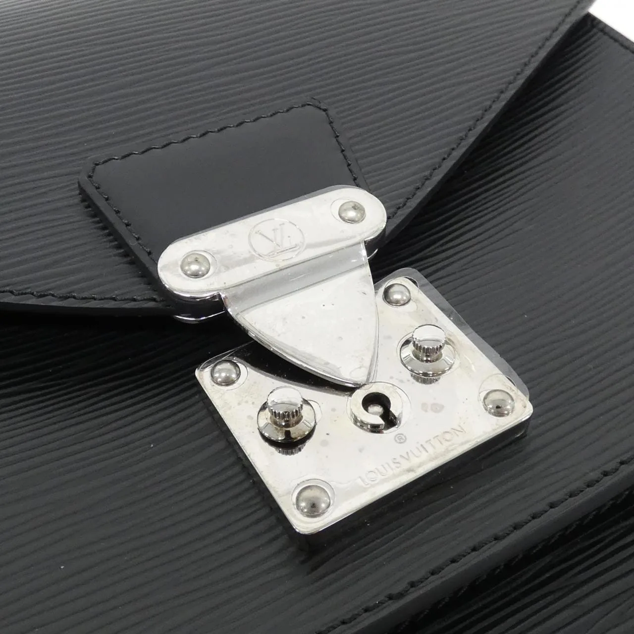 LOUIS VUITTON M52792 Handbag Epi 黑色 Epi 中古品A - 縮圖 5