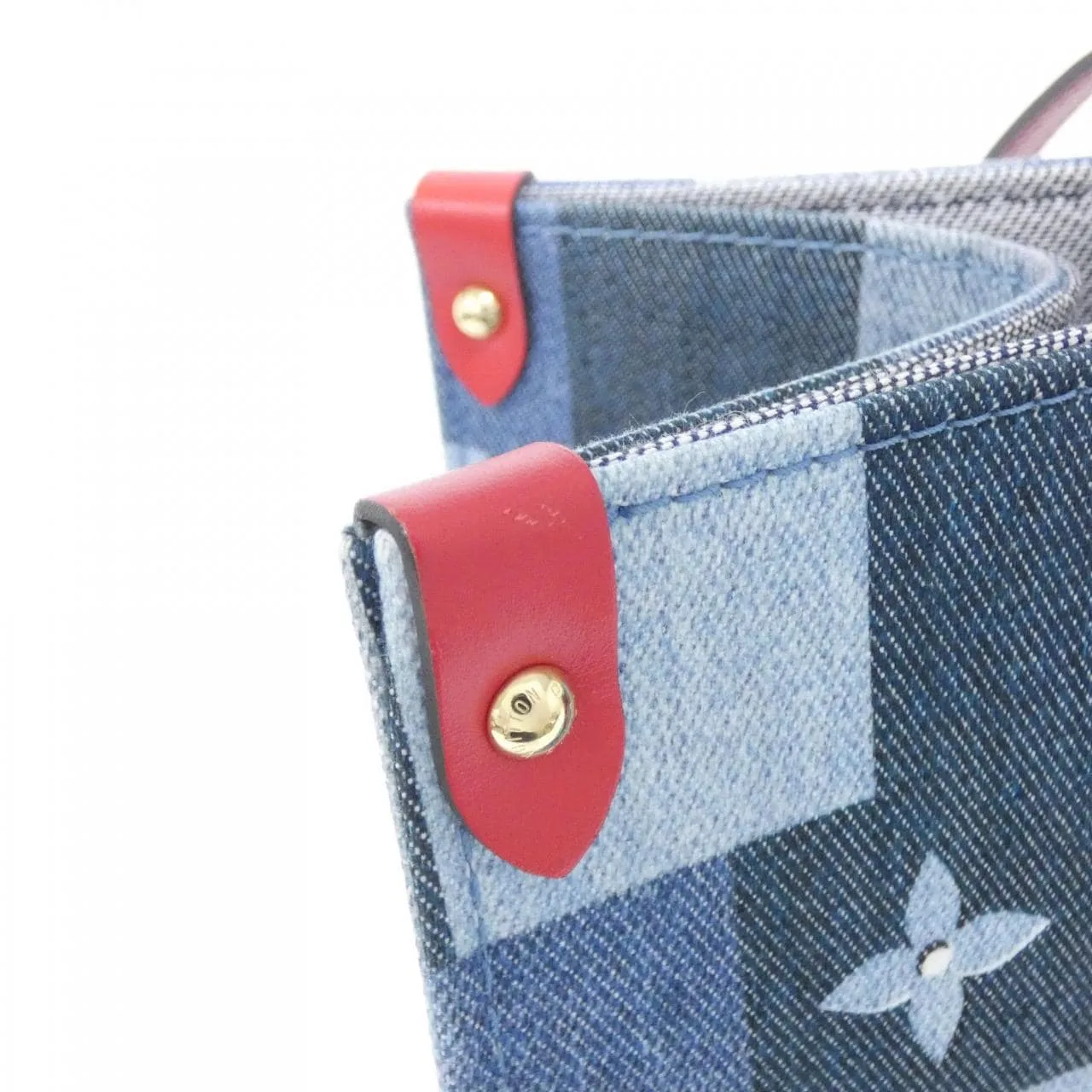 LOUIS VUITTON OnTheGo M44992 Handbag Monogram Rouge Monogram 中古品A - 縮圖 3