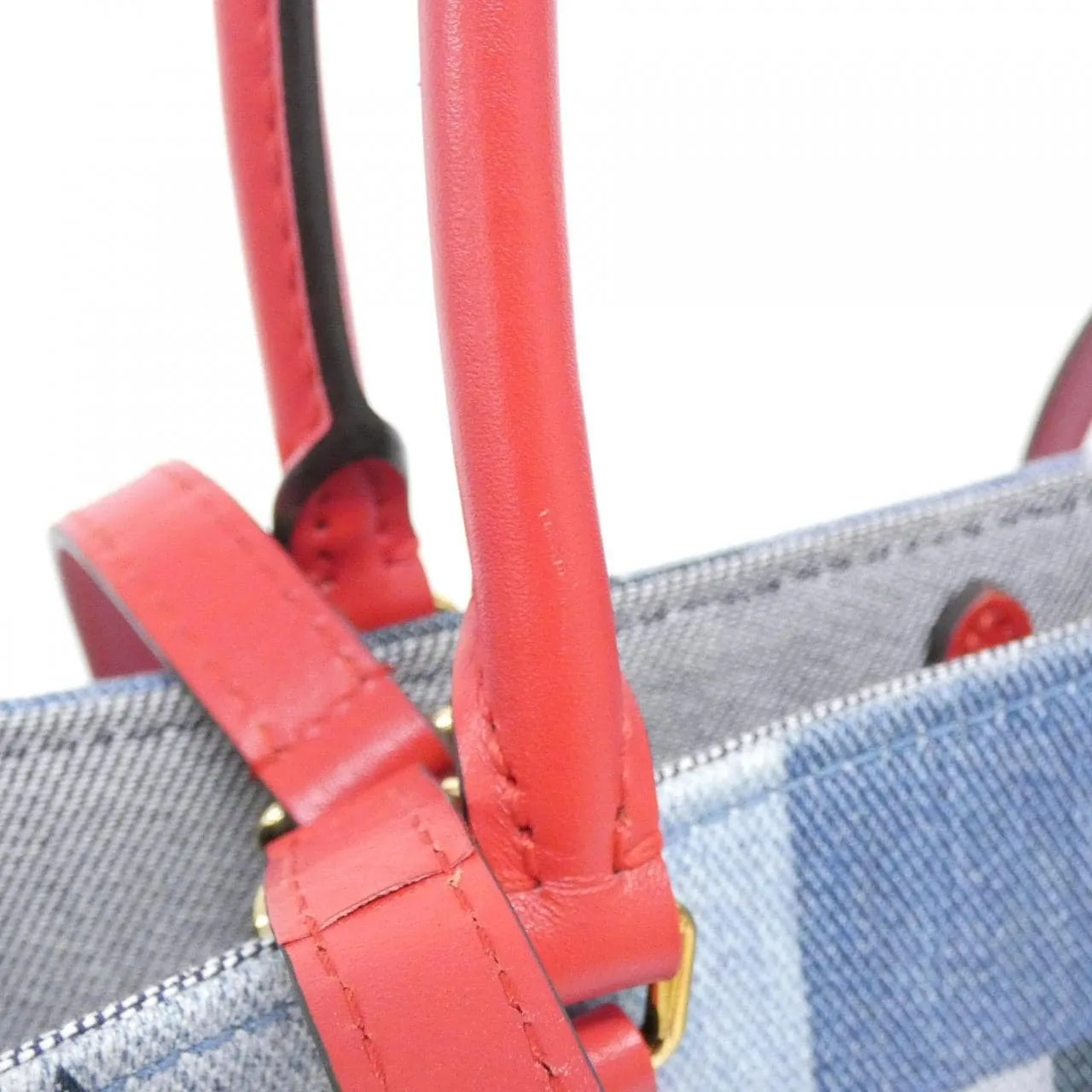 LOUIS VUITTON OnTheGo M44992 Handbag Monogram Rouge Monogram 中古品A - 縮圖 4