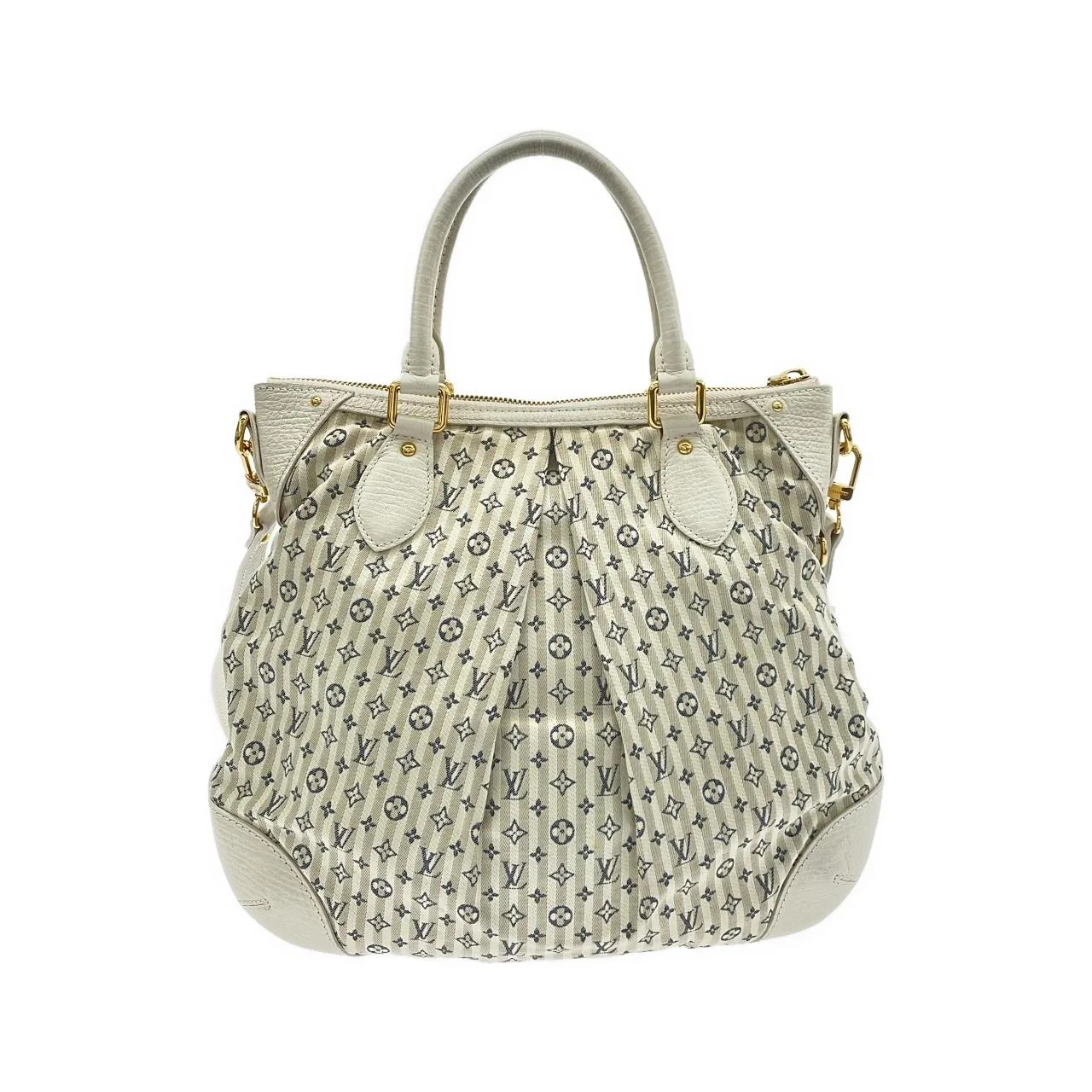 LOUIS VUITTON M95494 Handbag Monogram 藍色 Monogram 中古品A - 縮圖 2