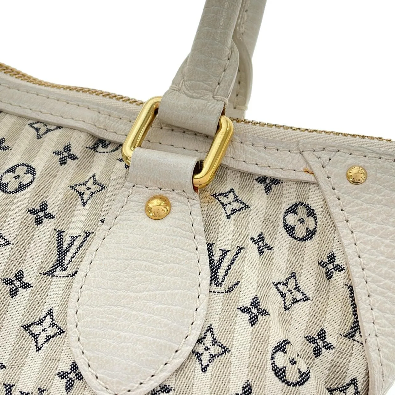 LOUIS VUITTON M95494 Handbag Monogram 藍色 Monogram 中古品A - 縮圖 6
