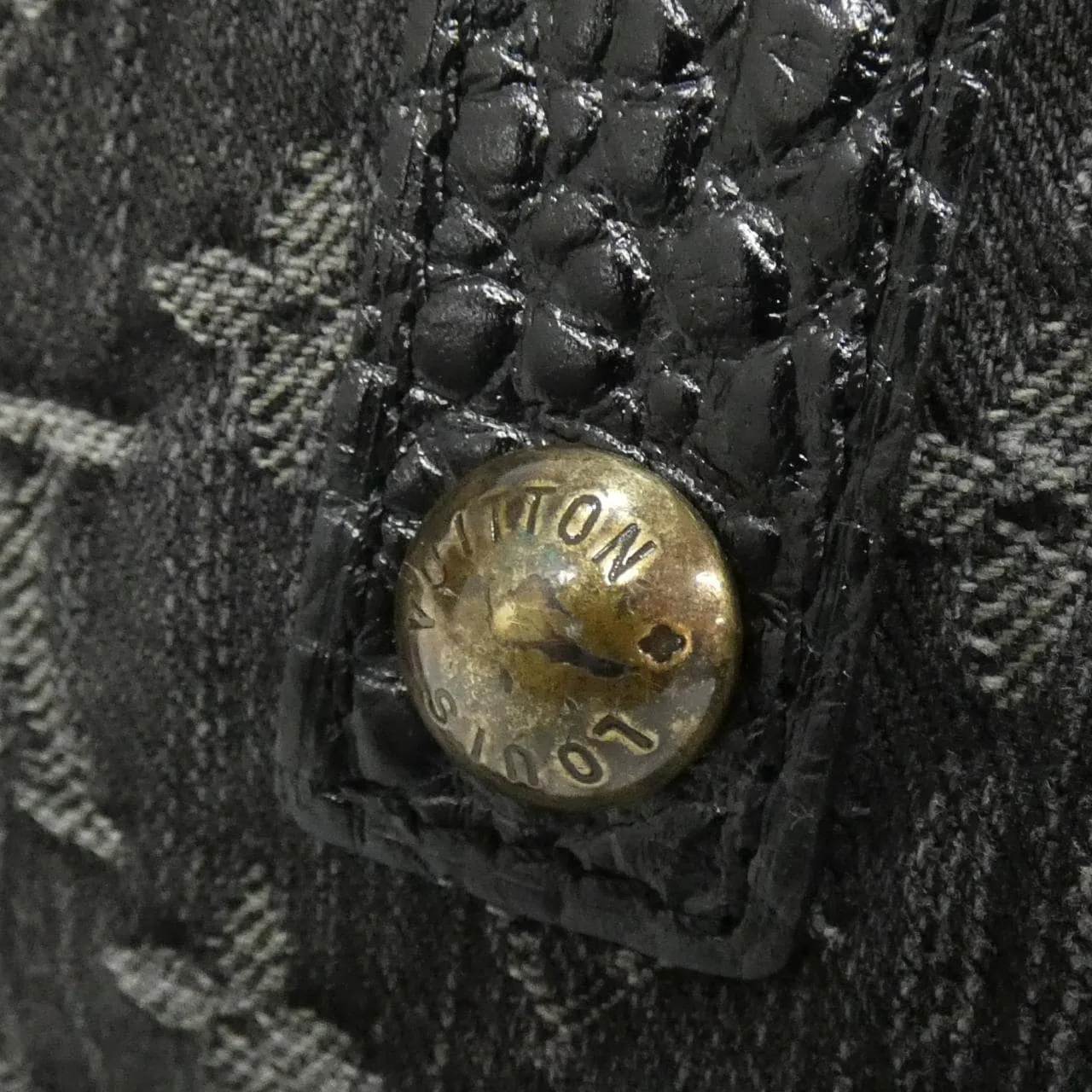 LOUIS VUITTON M95352 Handbag Monogram 黑色 Monogram 中古品A - 縮圖 2