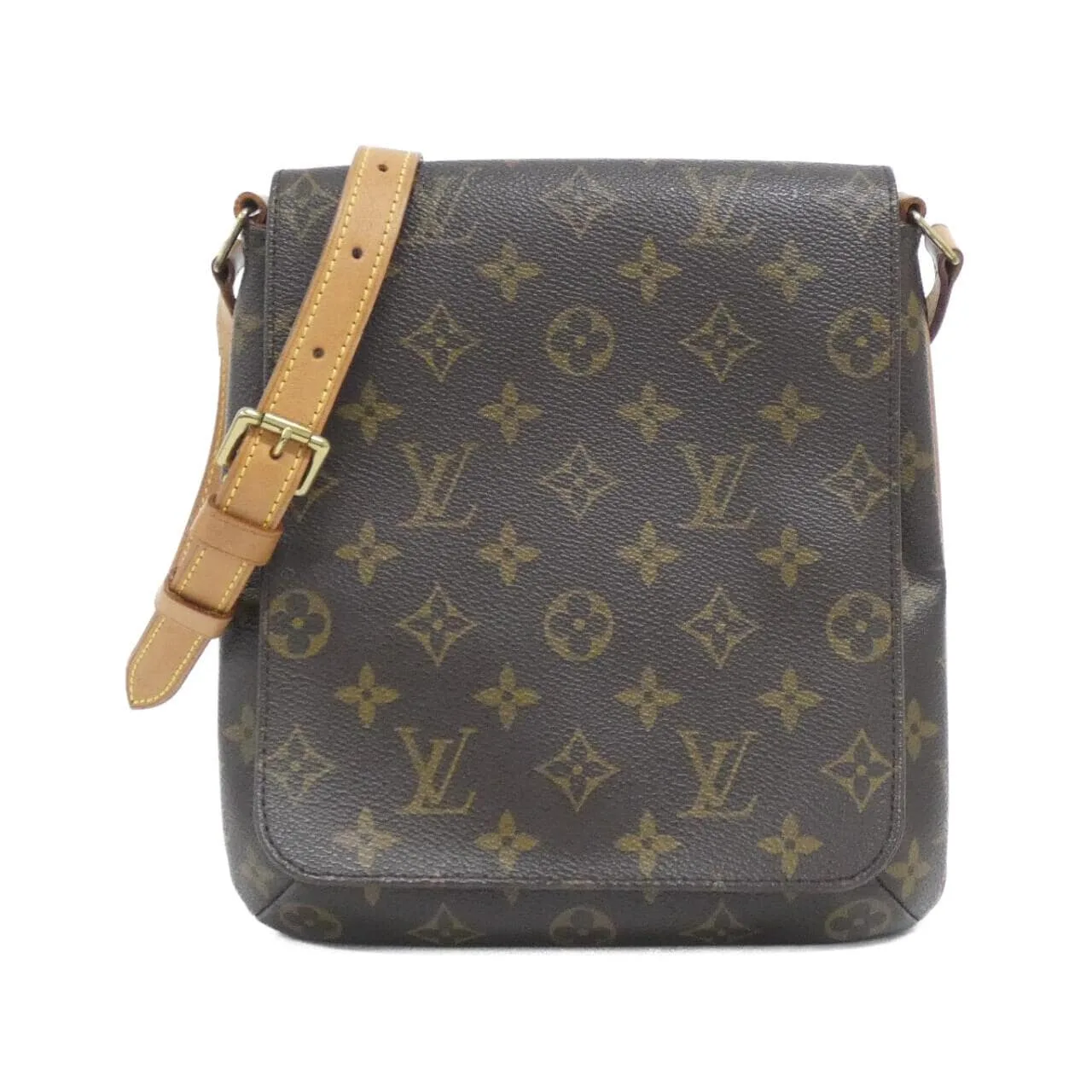 LOUIS VUITTON M51258 Shoulder Monogram Black