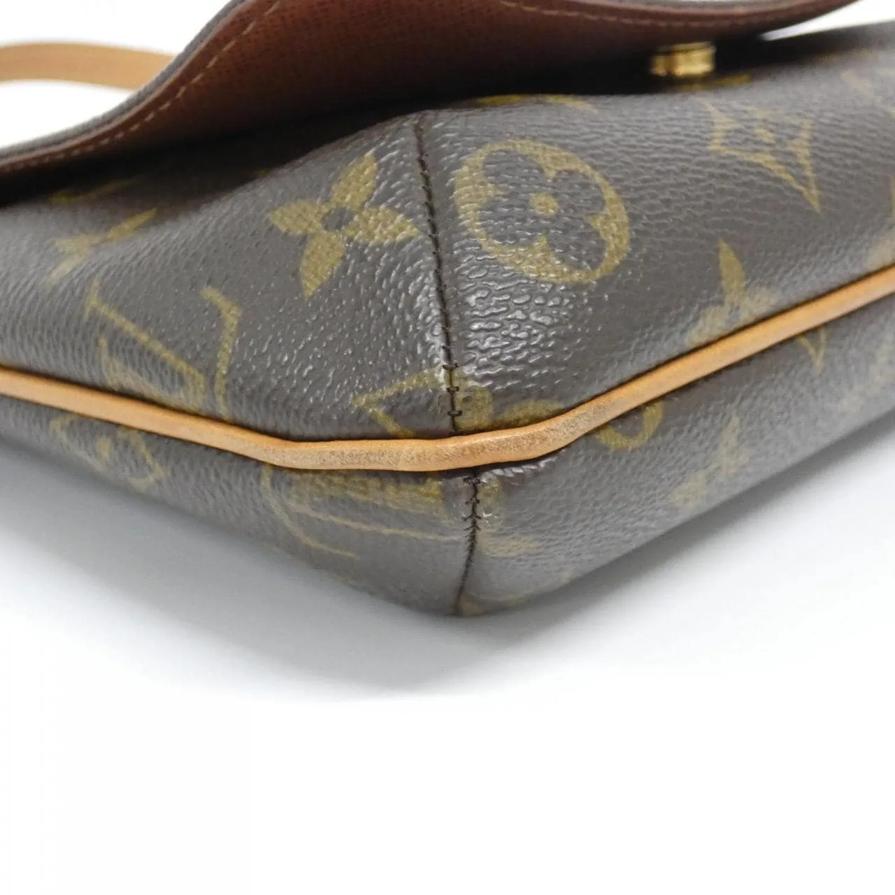 LOUIS VUITTON Musette M51258 Shoulder Monogram 黑色 Monogram 中古品B - 縮圖 3