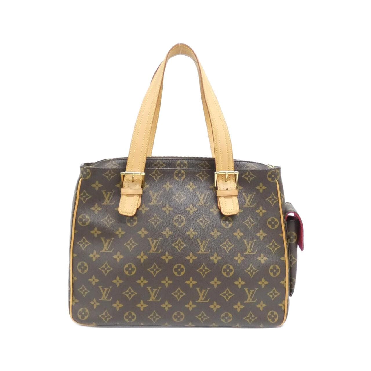 LOUIS VUITTON M51162 Handbag Monogram Black Monogram - Thumbnail 2