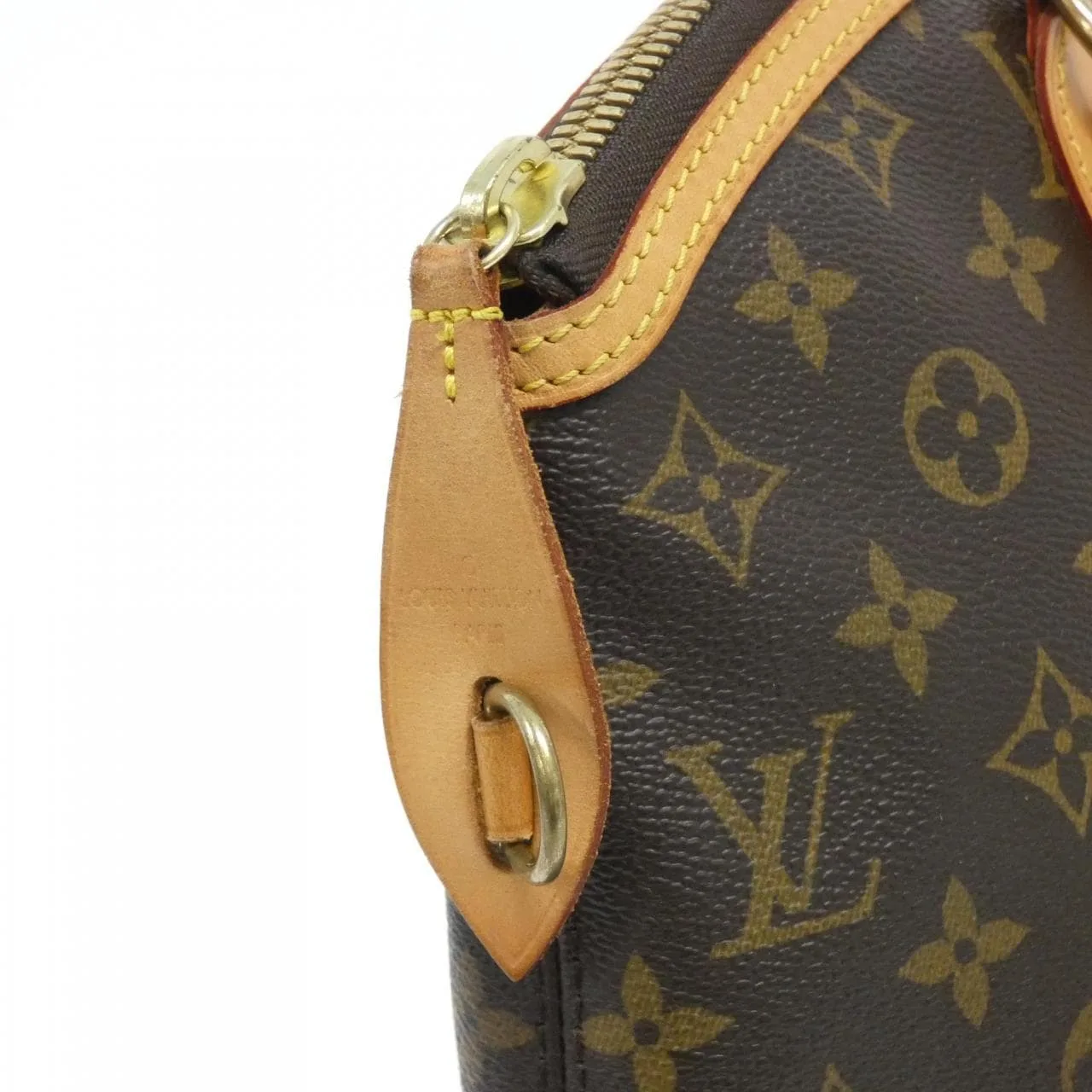 LOUIS VUITTON Lockit M40103 Handbag Monogram 黑色 Monogram 中古品A - 縮圖 6