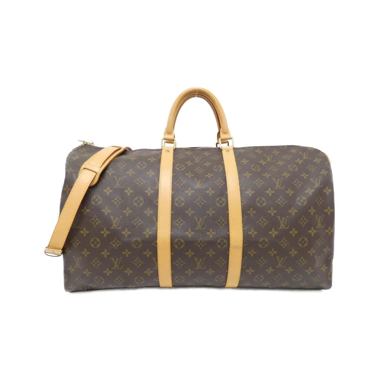 LOUIS VUITTON Keepall M41414 Boston Monogram Black