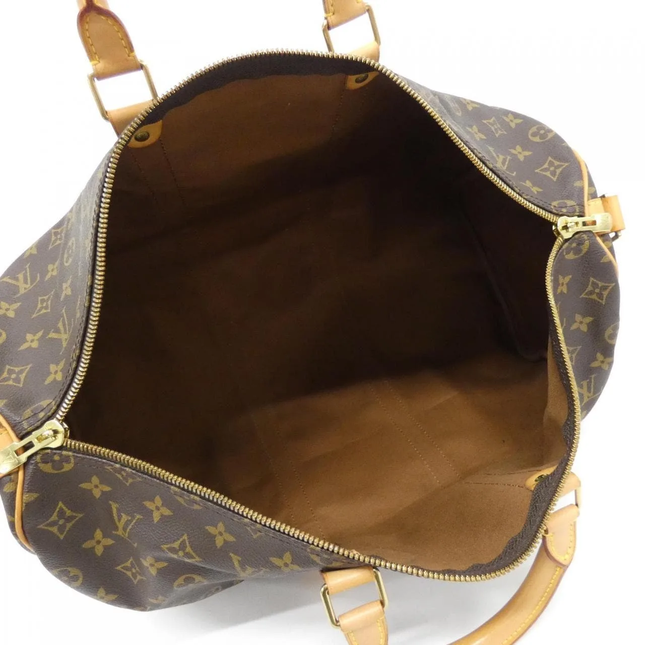 LOUIS VUITTON Keepall M41416 Boston Monogram Black Monogram - Thumbnail 9