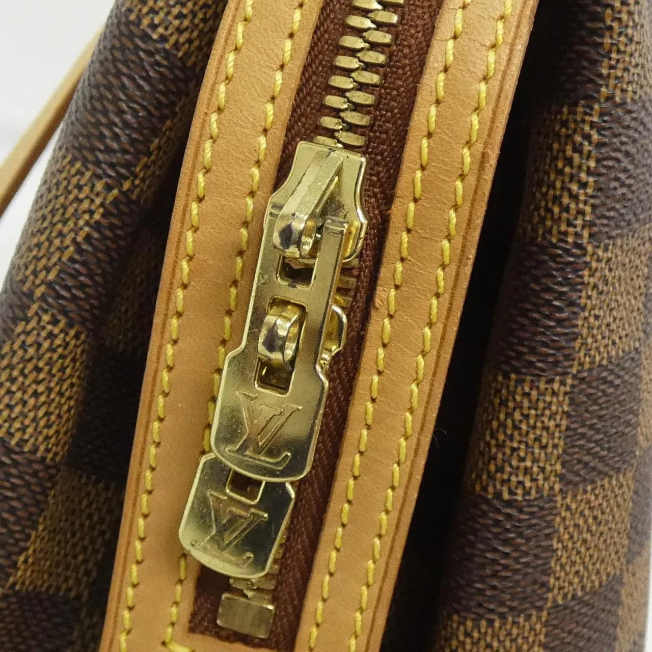 LOUIS VUITTON M99037 Shoulder Damier 黑色 Damier 中古品A - 縮圖 5