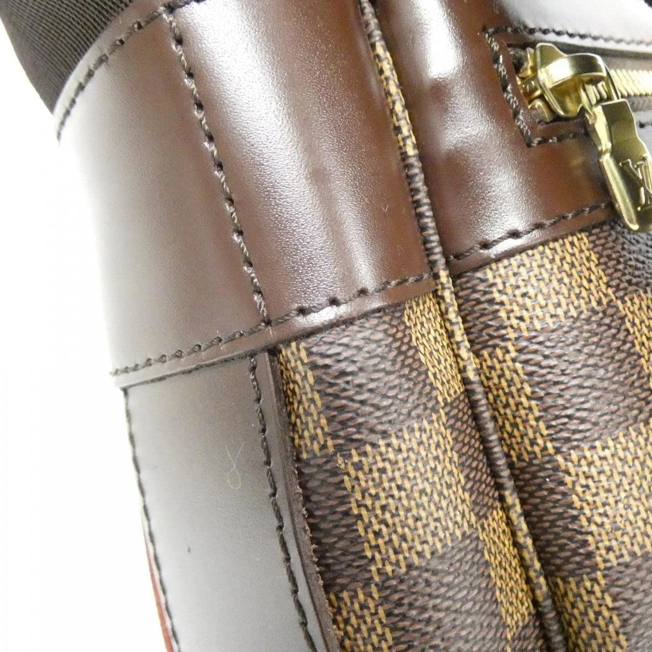 LOUIS VUITTON N45258 Shoulder Damier 黑色 Damier 中古品A - 縮圖 4