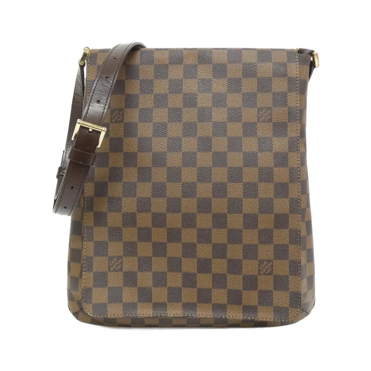 LOUIS VUITTON Musette N51302 Shoulder Damier Black