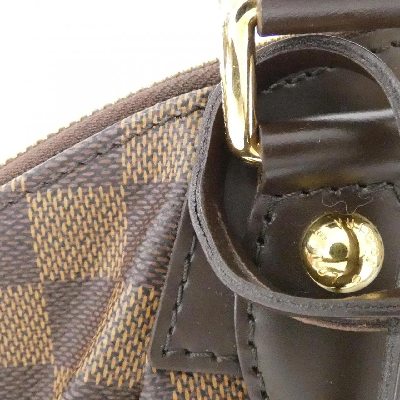 LOUIS VUITTON N41117 Handbag Damier 黑色 Damier 中古品A - 縮圖 4