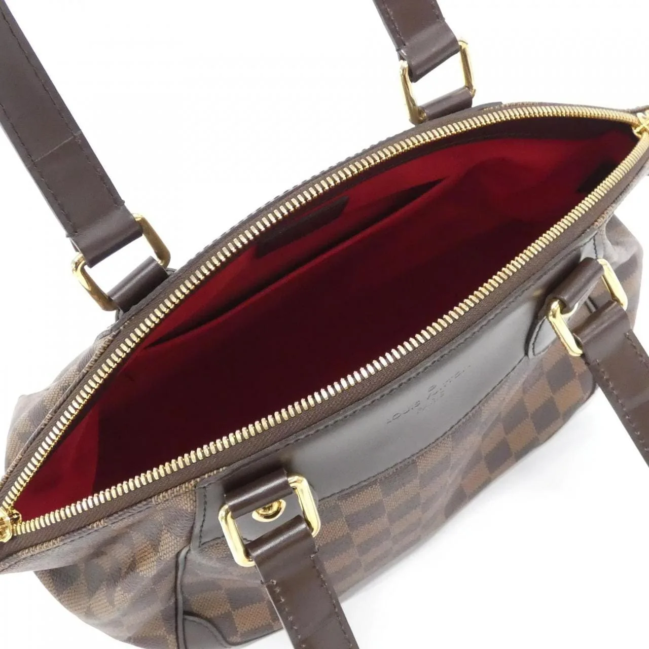 LOUIS VUITTON N41117 Handbag Damier 黑色 Damier 中古品A - 縮圖 8