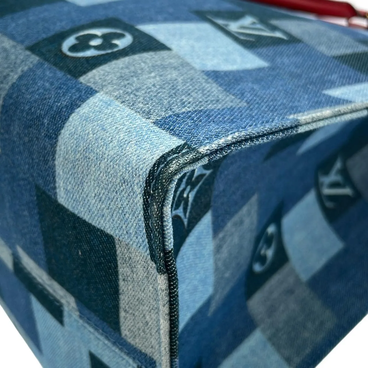 LOUIS VUITTON OnTheGo M44992 Handbag Monogram Rouge Monogram Rank A - Thumbnail 3