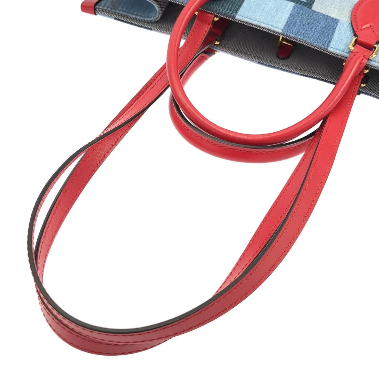 LOUIS VUITTON OnTheGo M44992 Handbag Monogram Rouge Monogram Rank A - Thumbnail 6