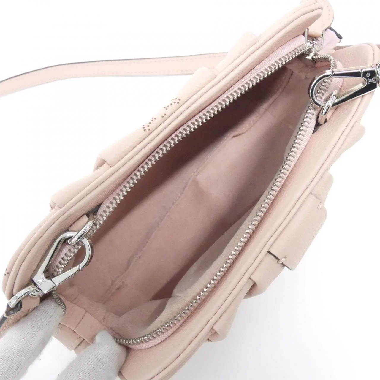 LOUIS VUITTON Mahina M80092 Shoulder Black Rank A - Thumbnail 7