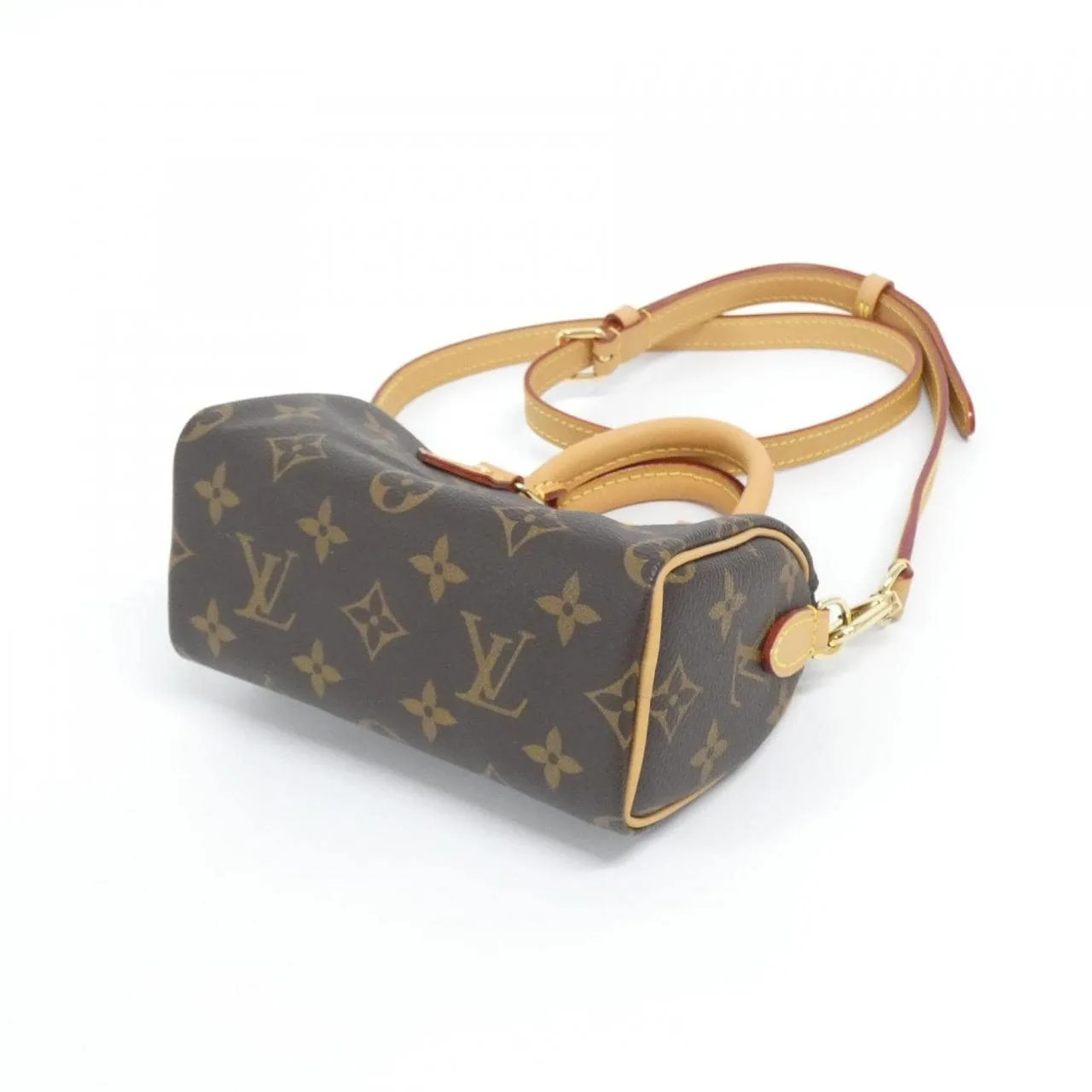 LOUIS VUITTON Speedy M81085 Boston Monogram 黑色 Monogram 中古品A - 縮圖 2