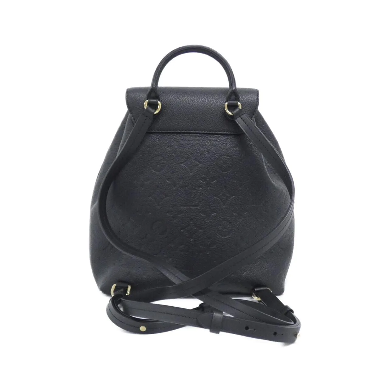 LOUIS VUITTON Montsouris M45205 Backpack Monogram Black Monogram Rank A - Thumbnail 2