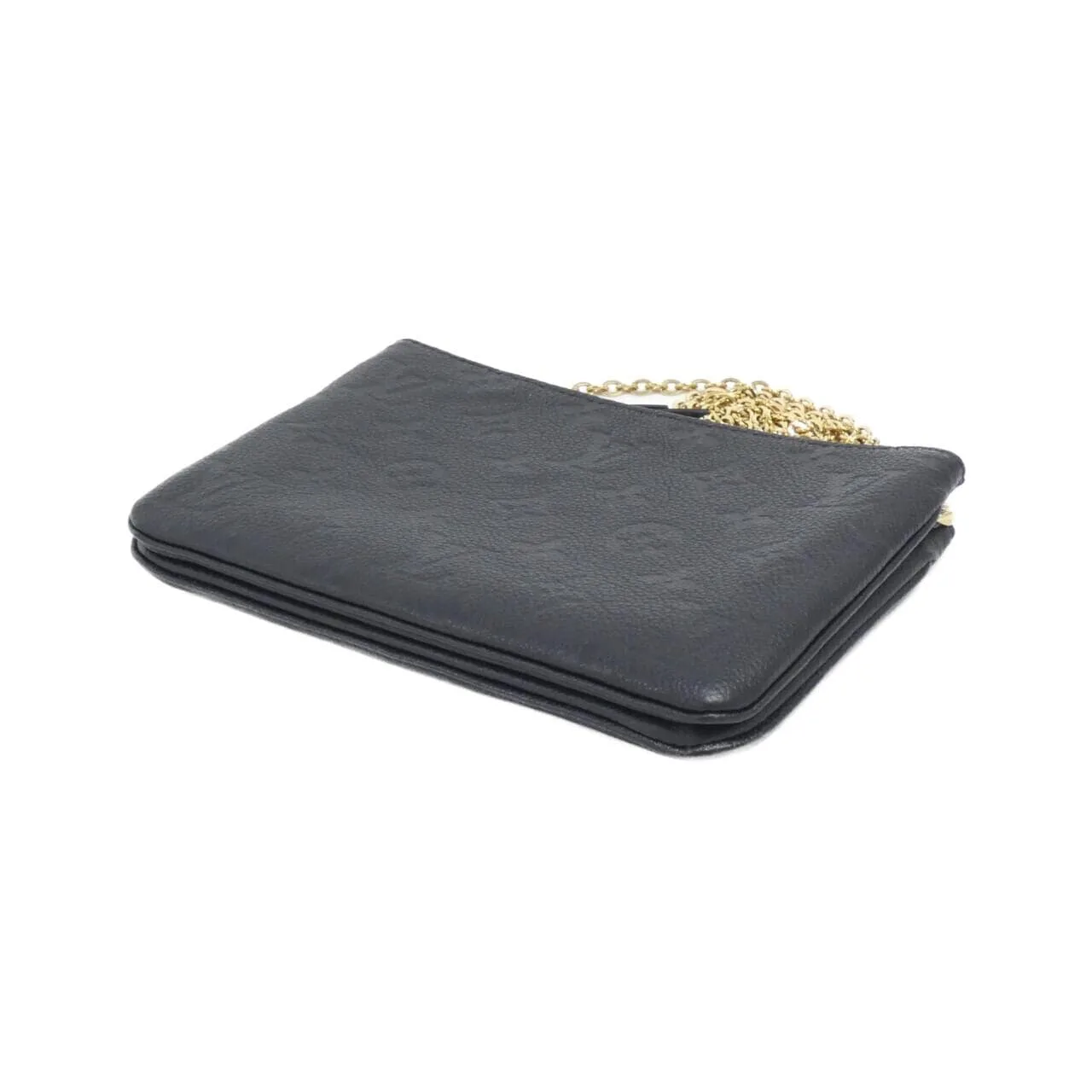 LOUIS VUITTON Pochette M68568 Shoulder Monogram 黑色 Monogram 中古品A - 縮圖 2