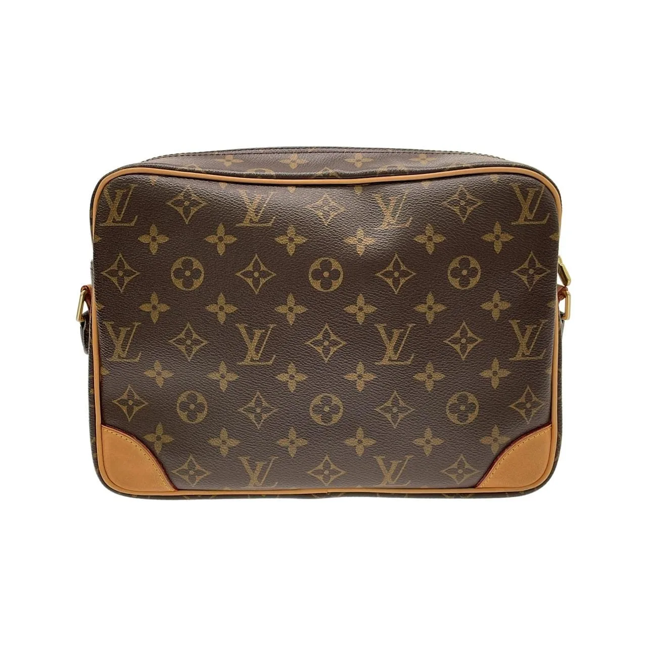 LOUIS VUITTON Nile M45244 Shoulder Monogram 黑色 Monogram 中古品A - 縮圖 2