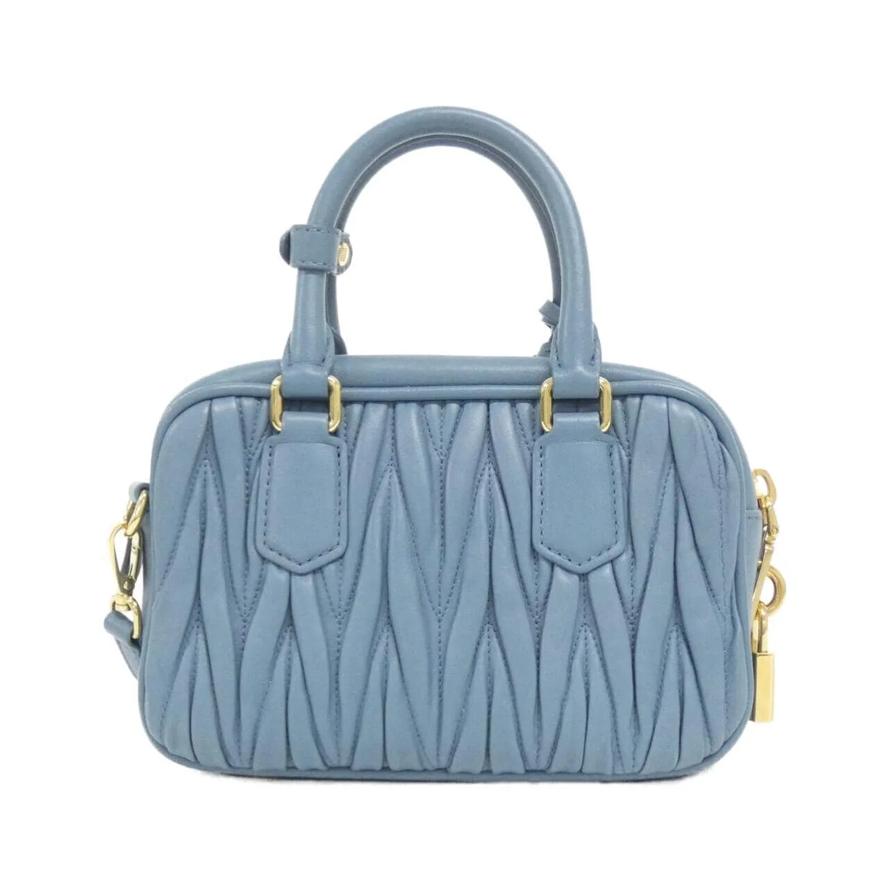 MIU MIU 5BB123 Handbag Black Rank A - Thumbnail 2