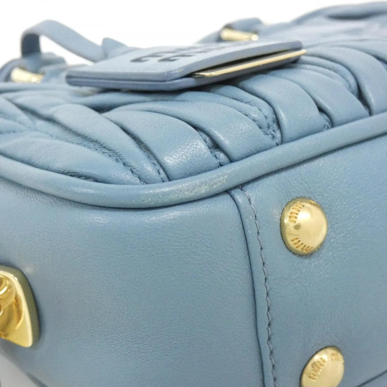 MIU MIU 5BB123 Handbag Black Rank A - Thumbnail 3