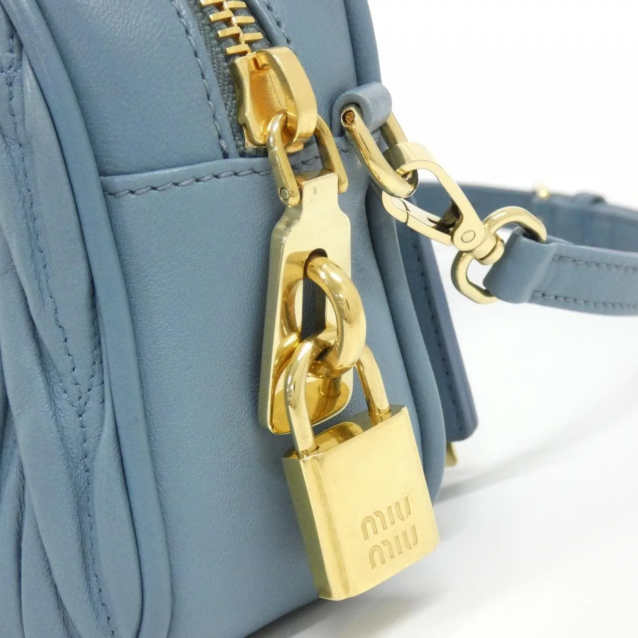 MIU MIU 5BB123 Handbag Black Rank A - Thumbnail 7