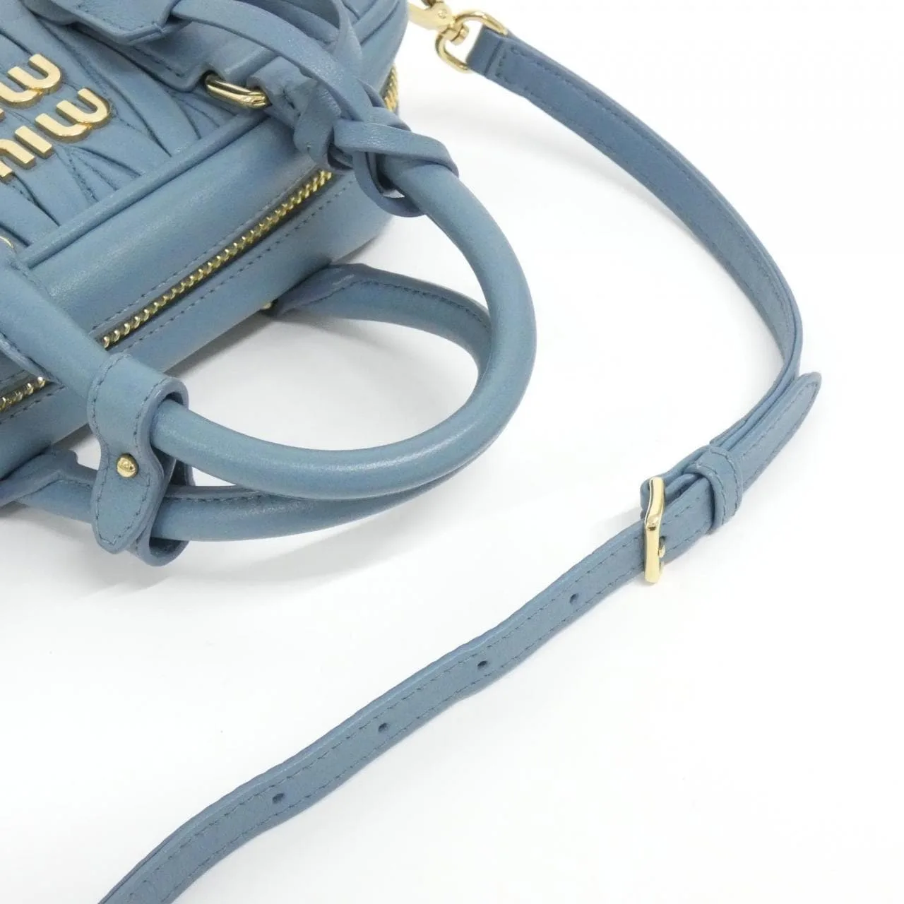 MIU MIU 5BB123 Handbag Black Rank A - Thumbnail 8