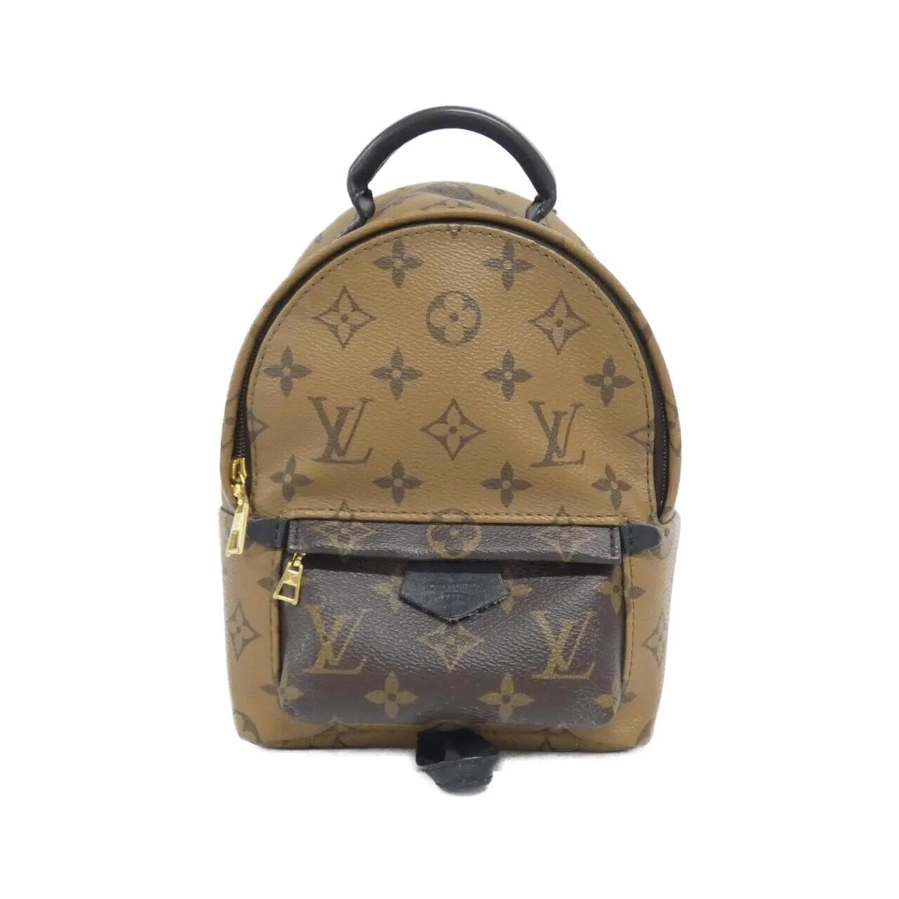 LOUIS VUITTON Palm Springs M44872 Backpack Monogram Black