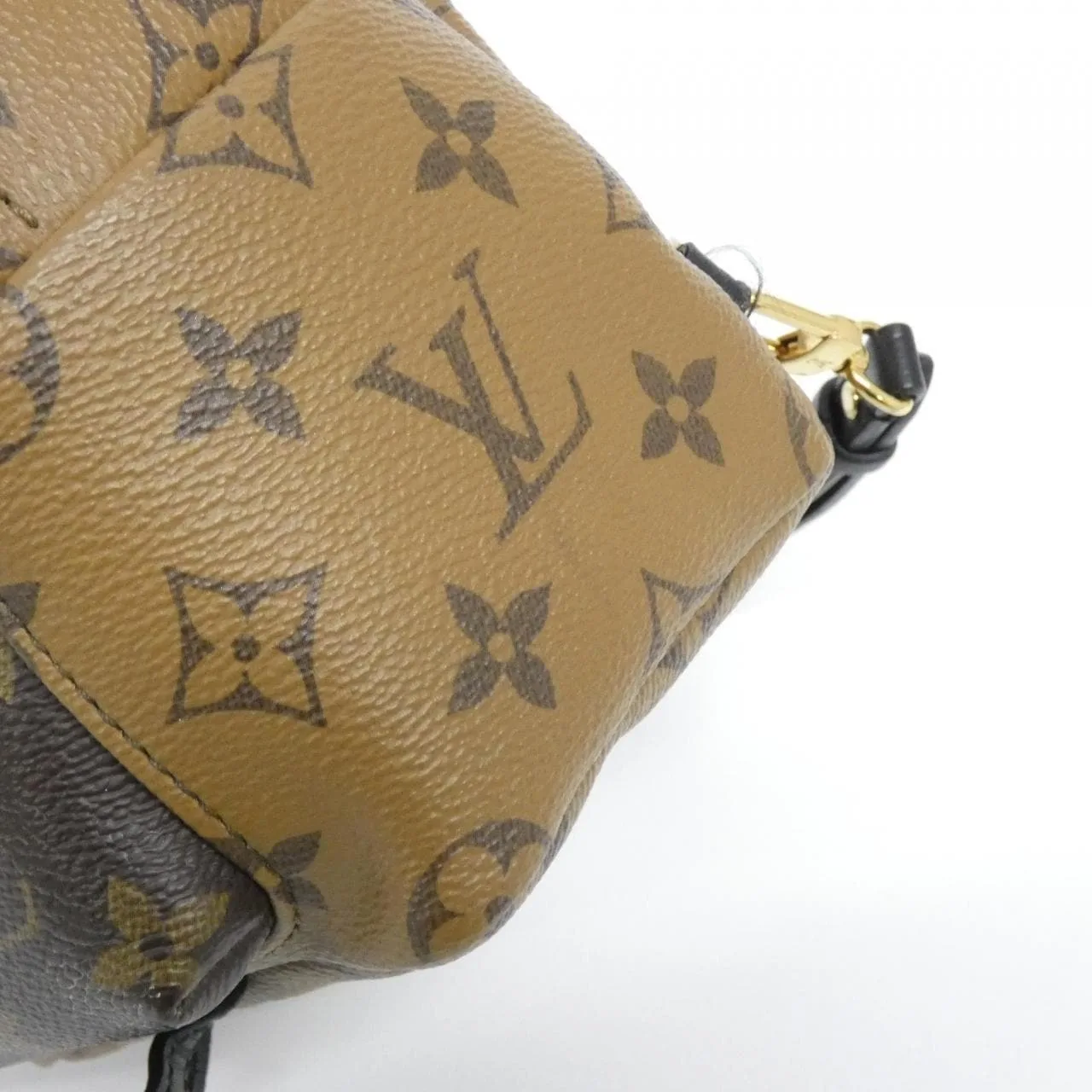 LOUIS VUITTON Palm Springs M44872 Backpack Monogram 黑色 Monogram 中古品A - 縮圖 6