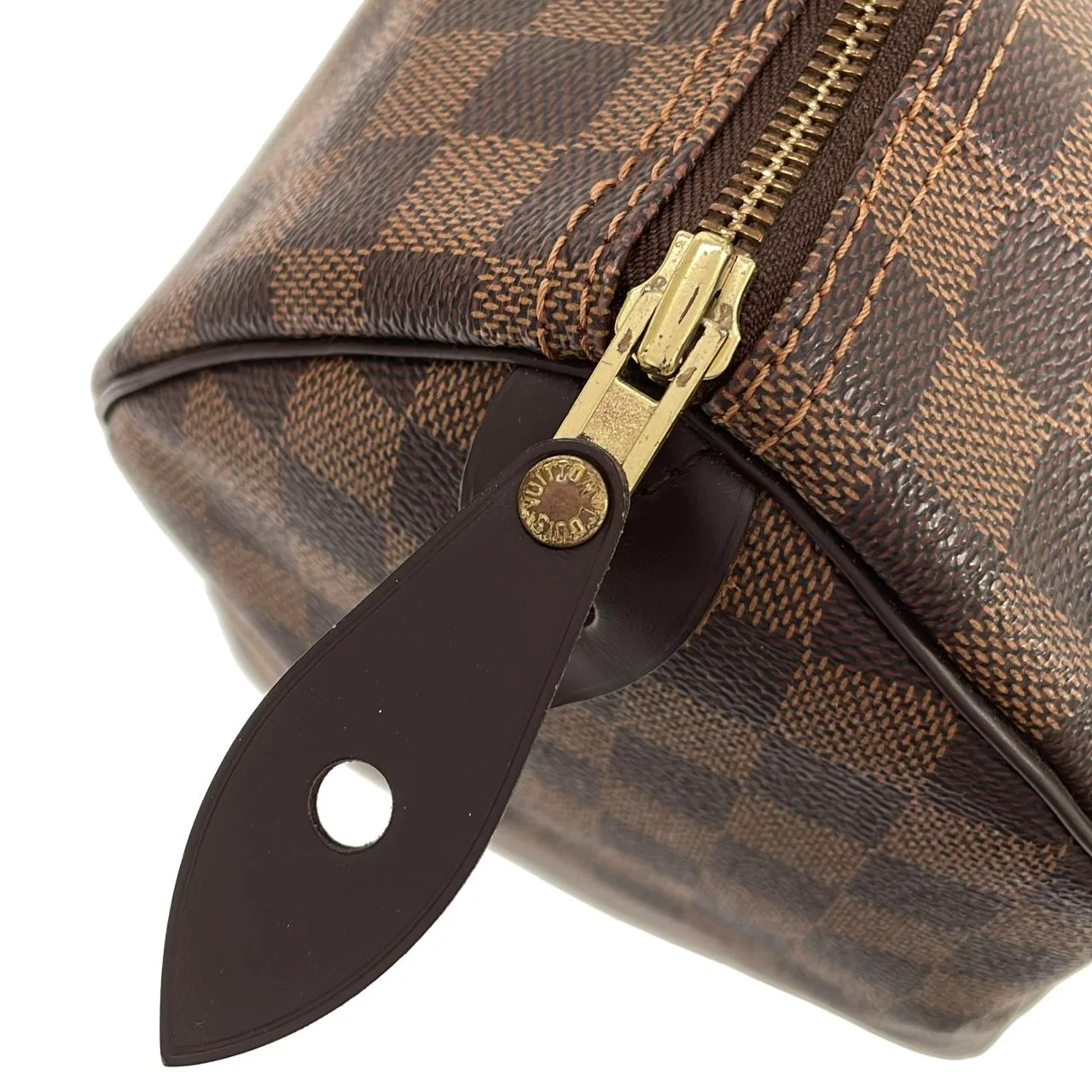 LOUIS VUITTON Speedy N41364 Boston Damier Black Damier Rank B - Thumbnail 4