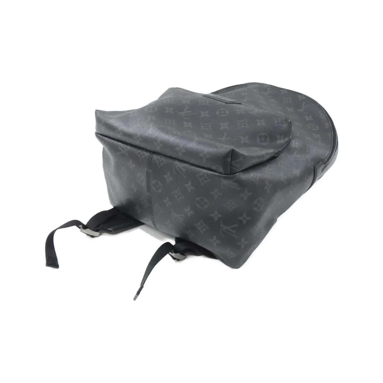 LOUIS VUITTON Eclipse M43186 Backpack Monogram 黑色 Monogram 中古品A - 縮圖 3