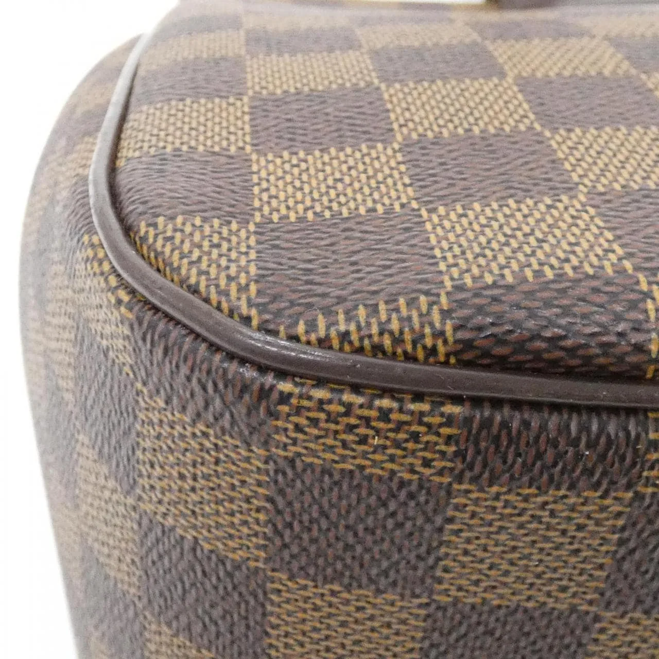 LOUIS VUITTON N51123 Handbag Damier 黑色 Damier 中古品A - 縮圖 3