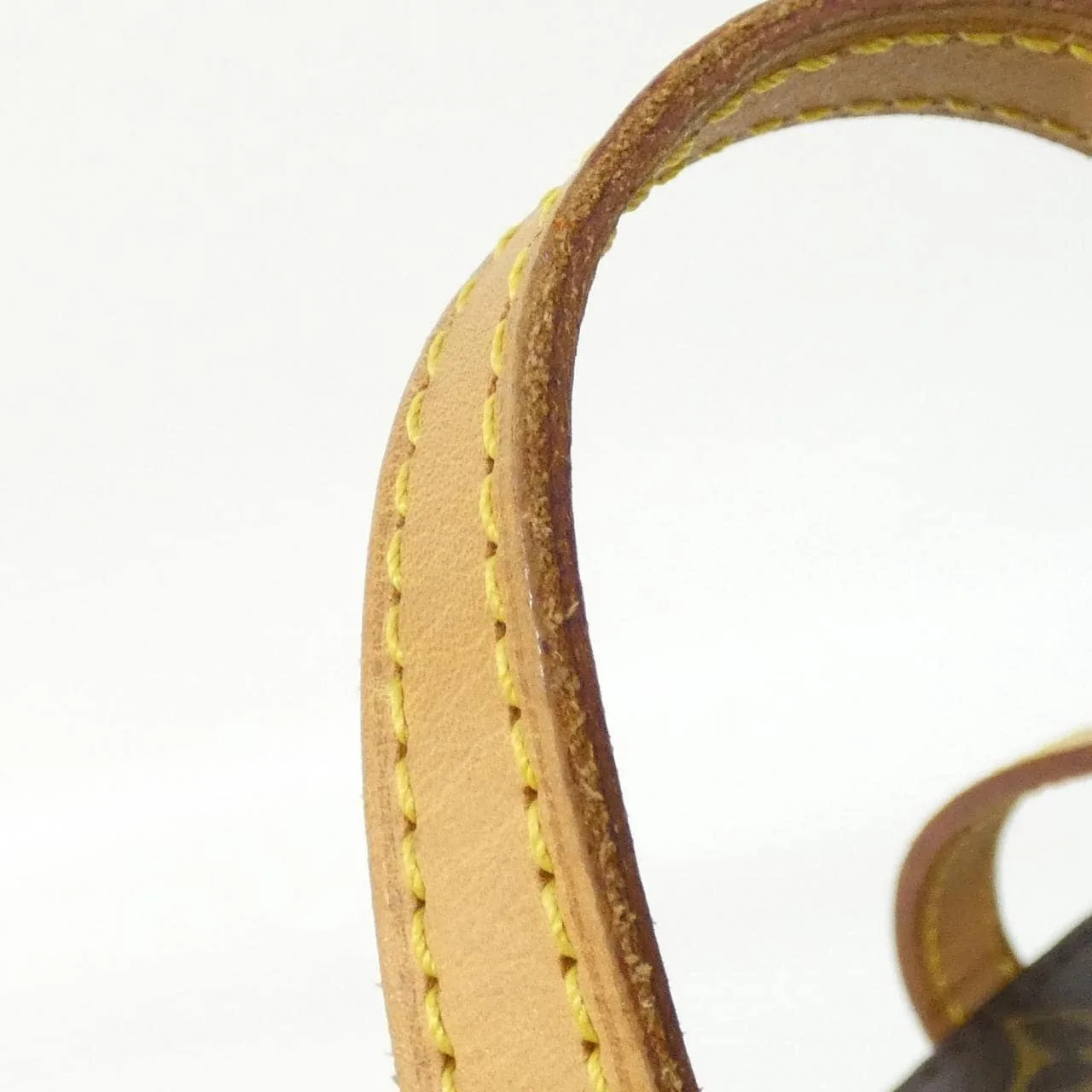 LOUIS VUITTON M47500 Handbag Monogram 黑色 Monogram 中古品A - 縮圖 7