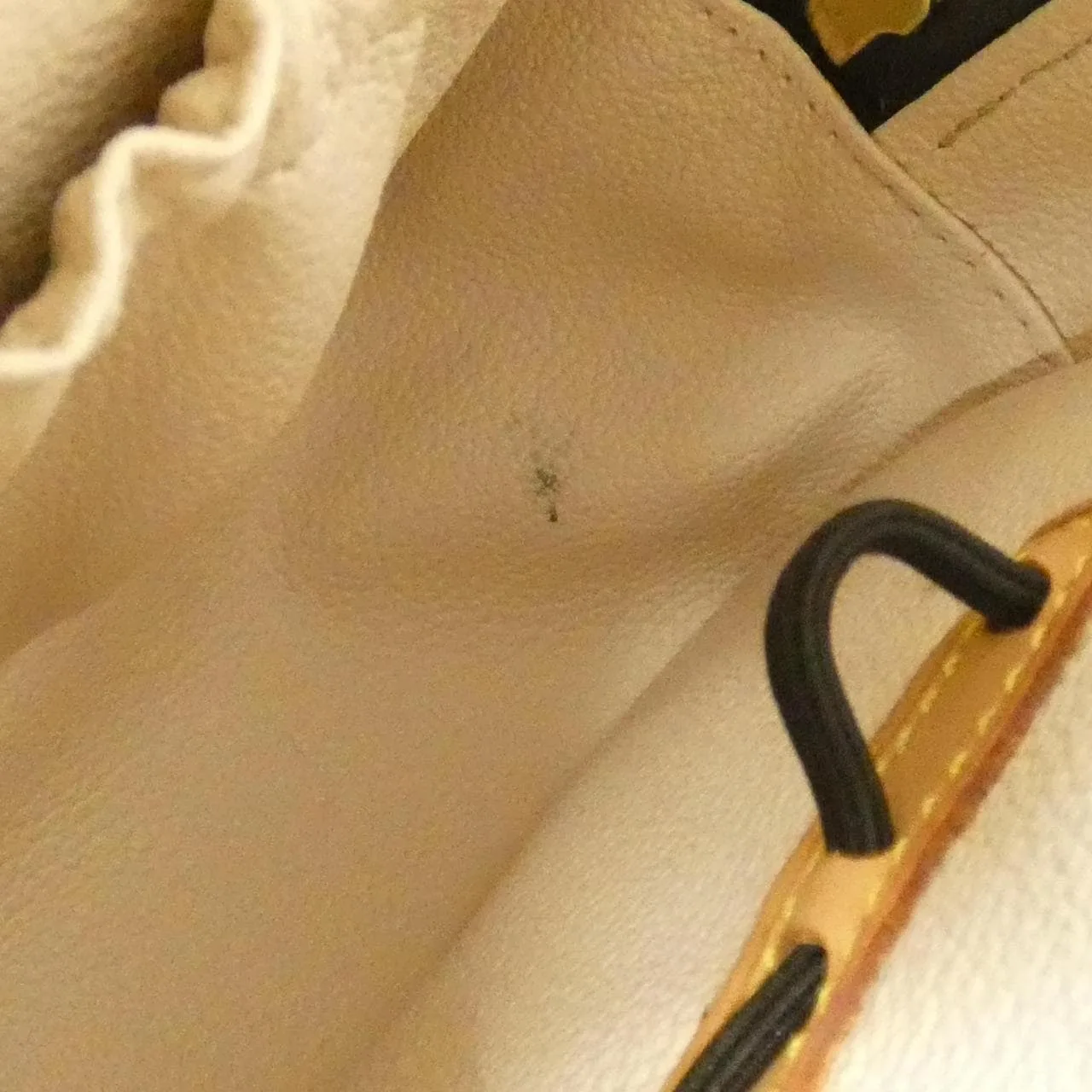 LOUIS VUITTON M47500 Handbag Monogram 黑色 Monogram 中古品A - 縮圖 10