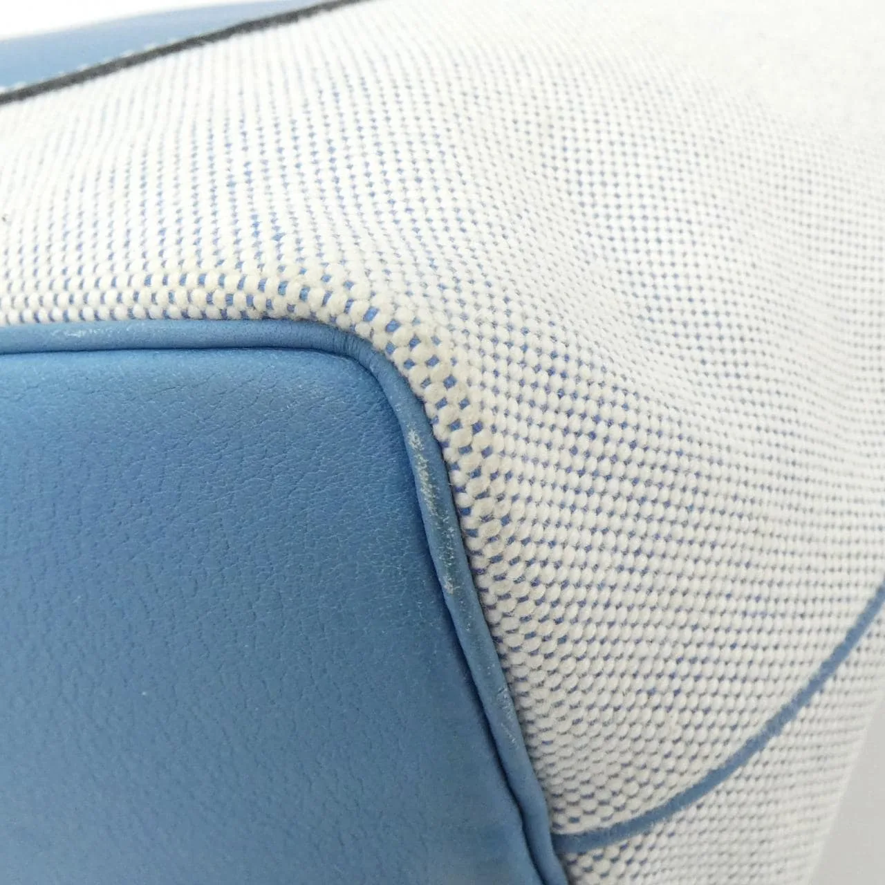 HERMES Shoulder Clemence Blue Clemence Leather Rank B - Thumbnail 3