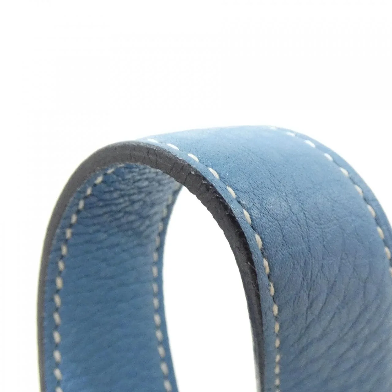 HERMES Shoulder Clemence Blue Clemence Leather Rank B - Thumbnail 6