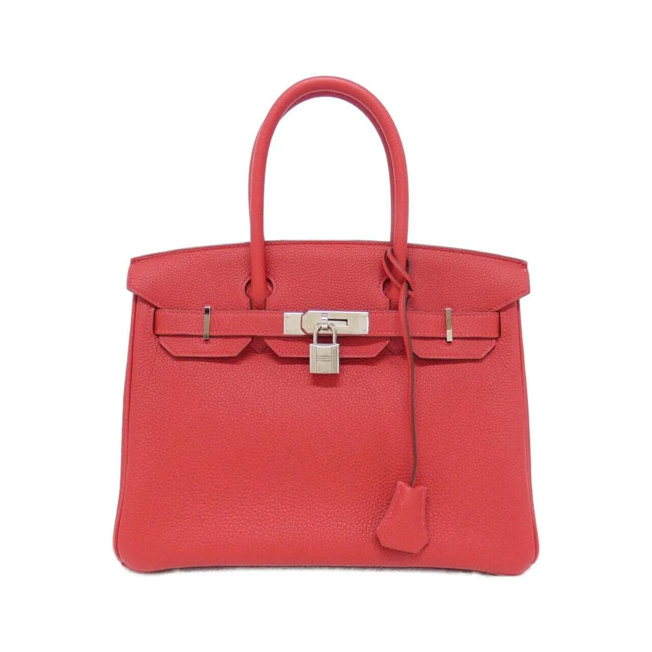 HERMES Birkin 072019CK Handbag Togo Rouge