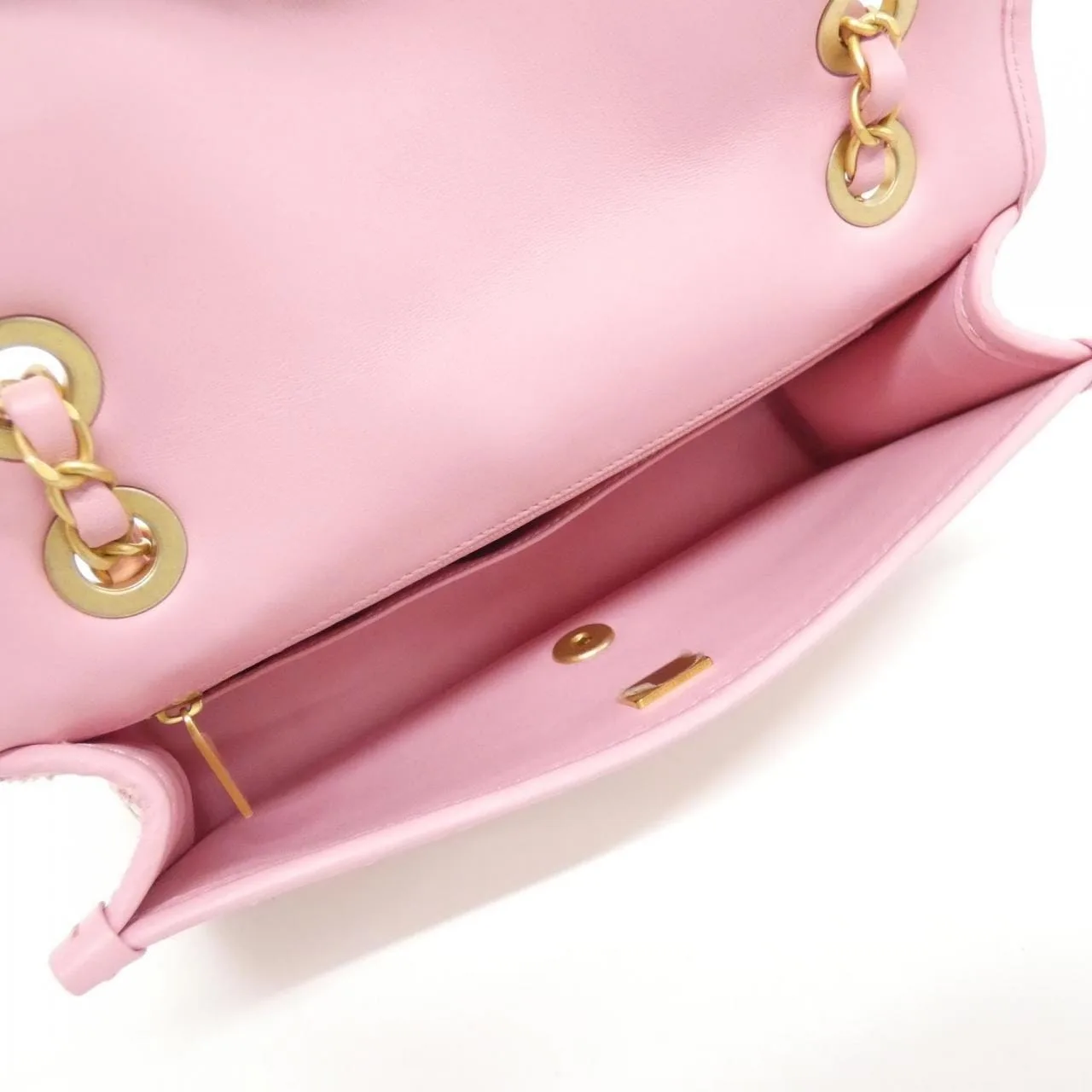 CHANEL Chanel 22 AS3767 Shoulder Lambskin 金色 羊皮 中古品A - 縮圖 6