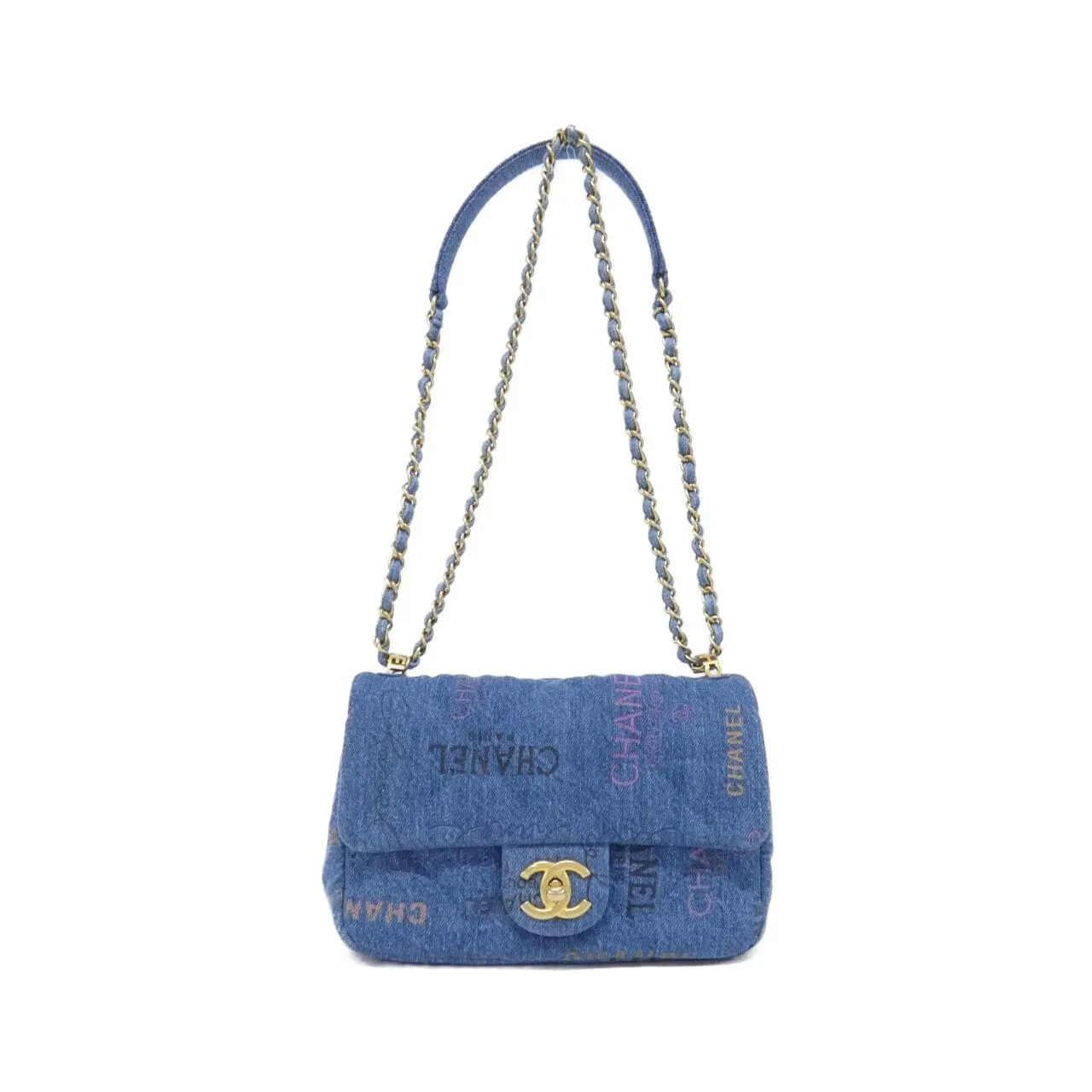 CHANEL Chanel 22 AS3134 Shoulder Denim Multicolor