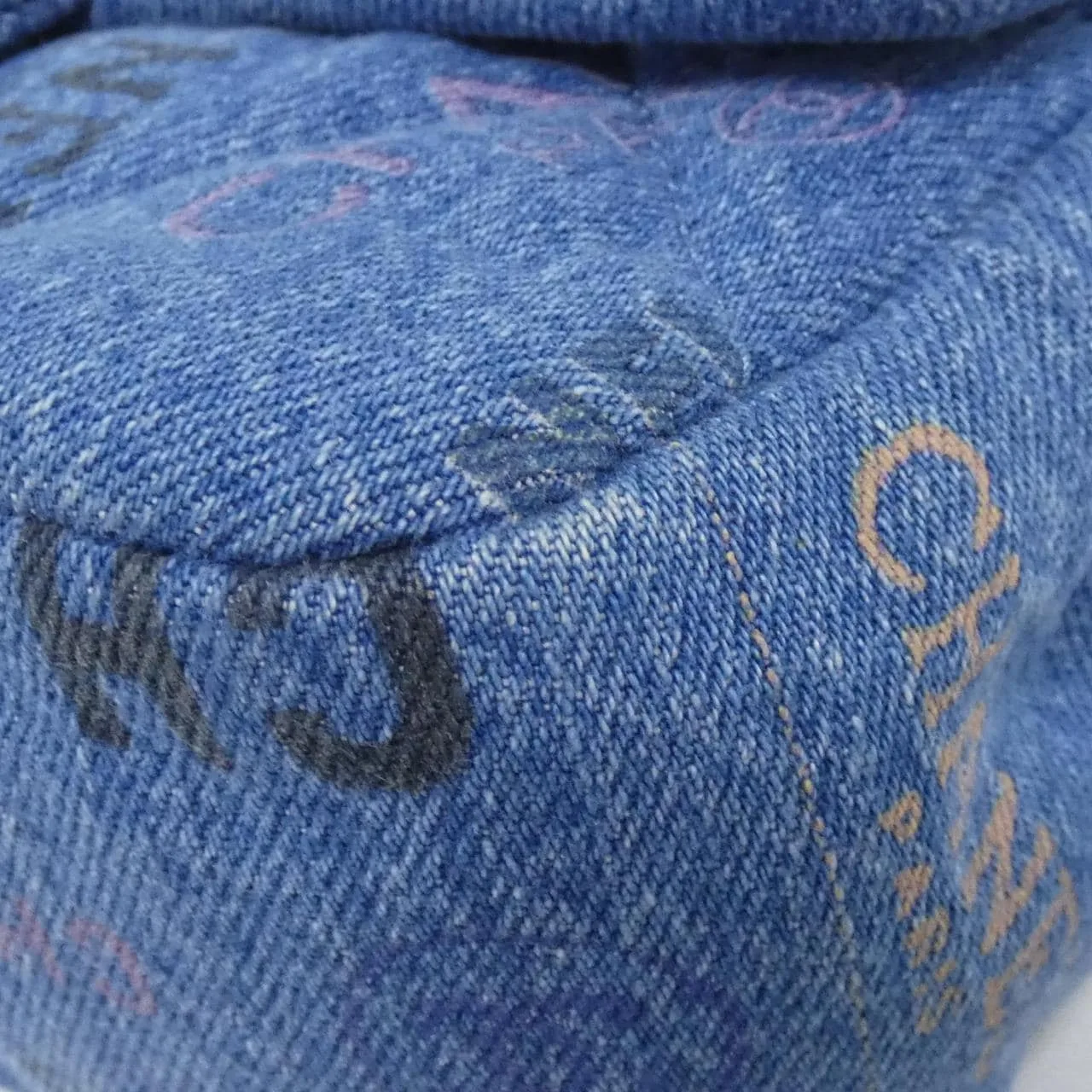 CHANEL Chanel 22 AS3134 Shoulder Denim Multicolor Denim Rank A - Thumbnail 3