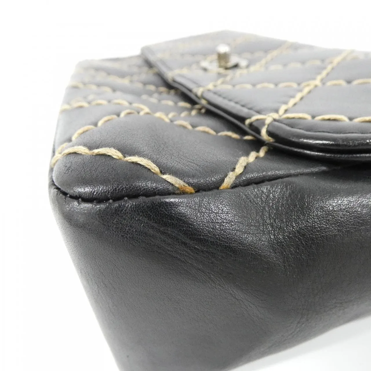 CHANEL 14687 Shoulder 黑色 中古品A - 縮圖 4