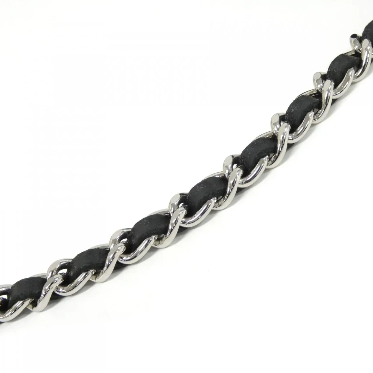 CHANEL 26413 Shoulder Satin Black Satin Rank A - Thumbnail 8