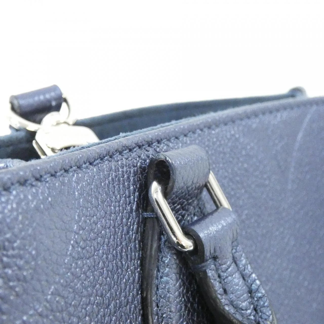 LOUIS VUITTON OnTheGo M58956 Handbag Monogram 深藍色 Monogram 中古品A - 縮圖 3