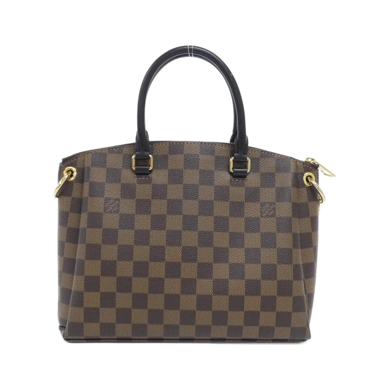 LOUIS VUITTON Odéon N45282 Tote Damier 黑色 Damier 中古品A - 縮圖 2