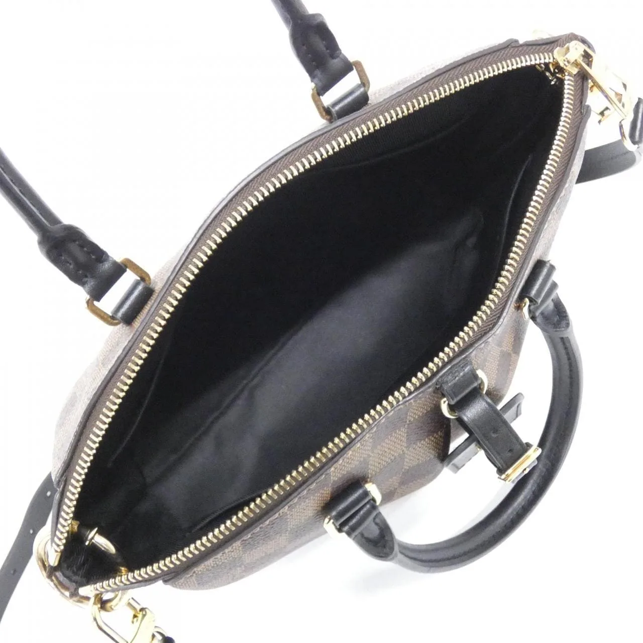 LOUIS VUITTON Odéon N45282 Tote Damier 黑色 Damier 中古品A - 縮圖 7