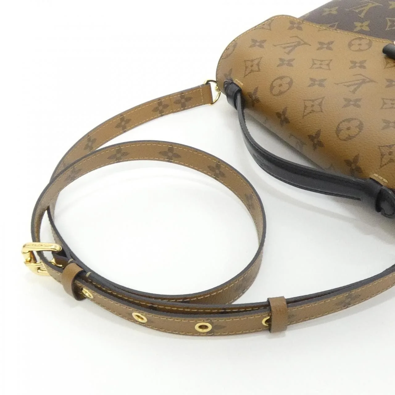 LOUIS VUITTON Pochette M44876 Handbag Monogram Black Monogram Rank A - Thumbnail 5